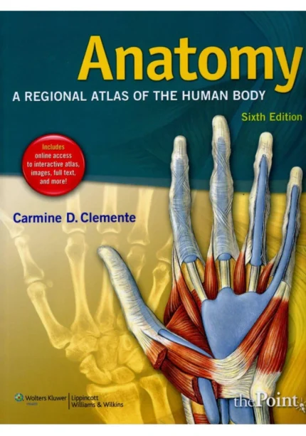 Clemente Anatomy A Regional Atlas of the Human Body 6th Edition by Carmine D. Clemente